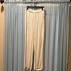 J. Jill Elegant Cream Women's soft corduroy Pants, NWT
